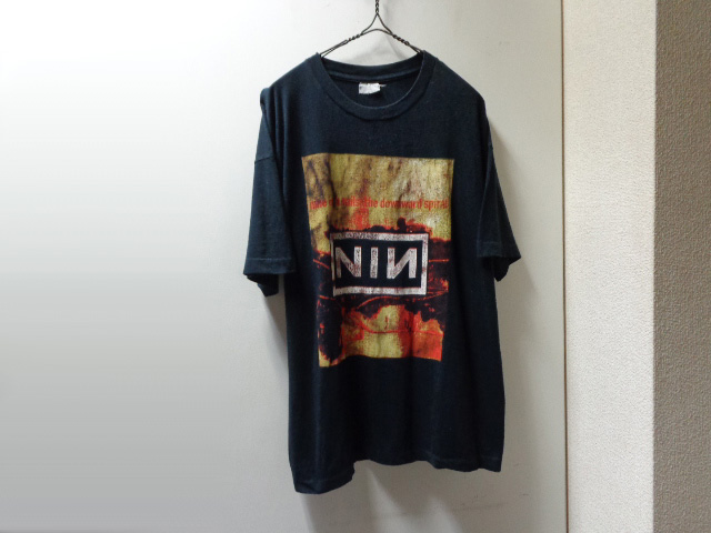 94'S nine inch nails the downward spiral EURO TOUR T-SHIRTS（1994 