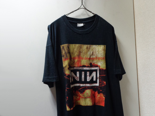 94'S nine inch nails the downward spiral EURO TOUR T-SHIRTS（1994