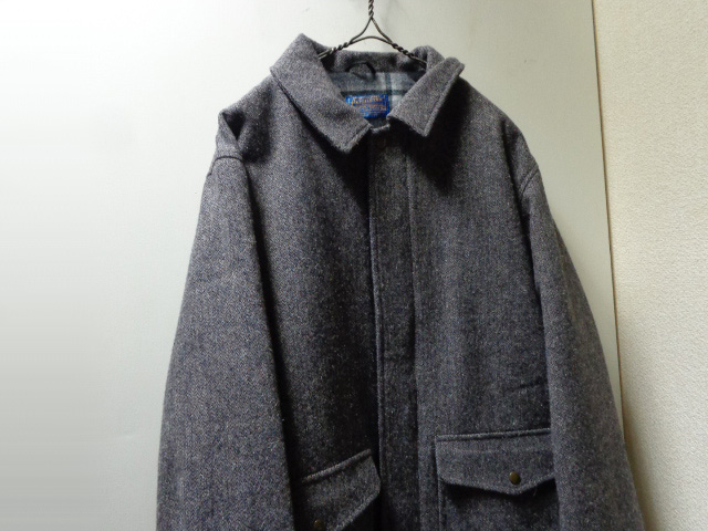 70〜80'S Pendleton HERRINGBONE WOOL JACKET（ペンドルトン 中綿