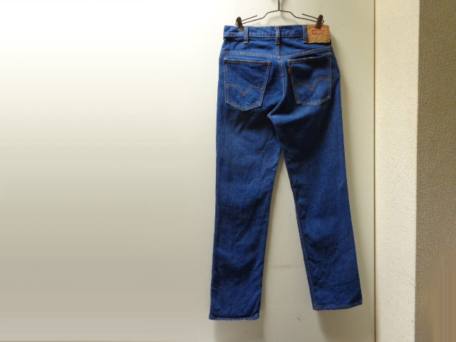 70'S Levis 519 INDIGO DENIM PANTS（リーバイス 519 インディゴデニム