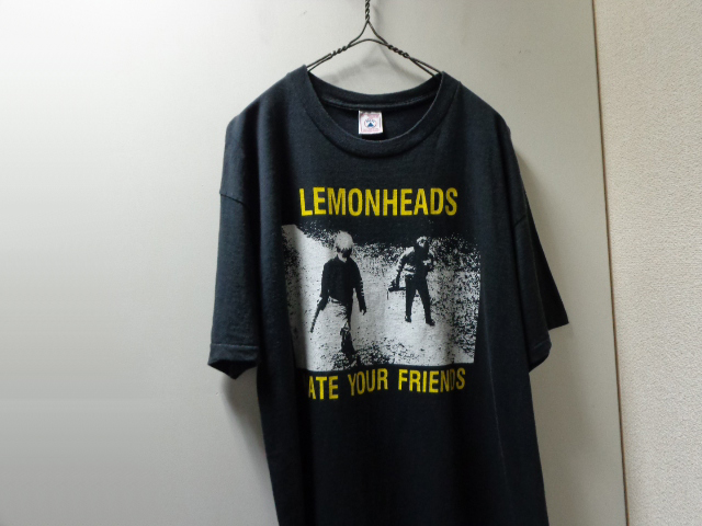 90'S LEMONHEADS HATE YOUR FRIENDS T-SHIRTS（レモンヘッズ ヘイト ユア フレンズ Tシャツ）MADE IN  USA（XL） - ANAME