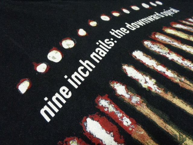 94'S nine inch nails the downward spiral T-SHIRTS（1994年ナイン 