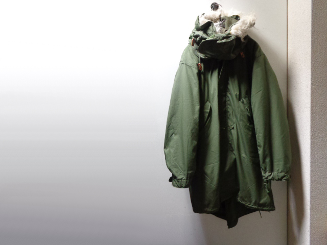 'S US ARMY M FISH TAIL PARKA WITH HOODED & LINER年製 US