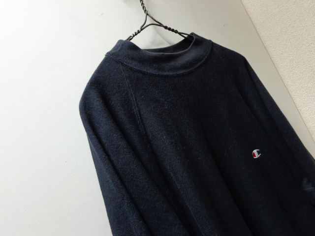 90'S Champion REVERSE WEAVE MOCK-NECK SWEAT WITH POCKET 
