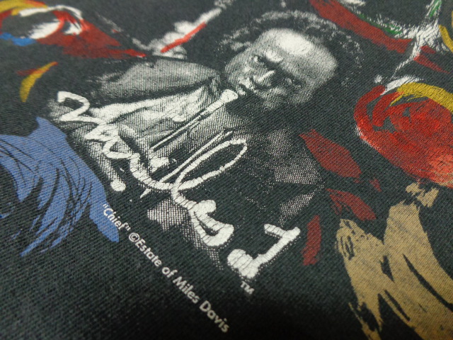贅沢品 スペシャル 90s マイルスデイビス Miles Davis 追悼Tシャツ ...