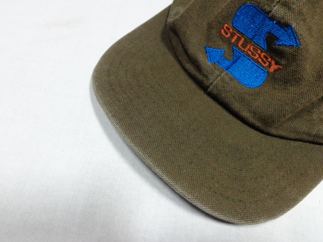 90s STUSSY vintage cap オールド ステューシー-