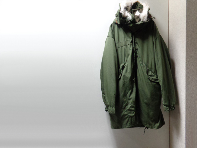 74'S US ARMY M-65 FISH TAIL PARKA WITH HOODED & LINER（74年製 US 