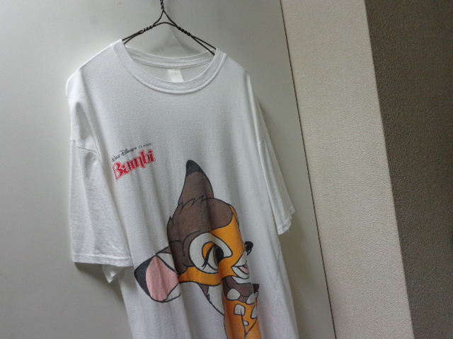 90'S DISNEY Bambi T-SHIRTS（ディズニー バンビ Tシャツ）（XL位 ...