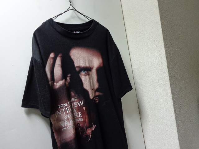 94'S TOM CRUISE INTERVIEW WITH THE VAMPIRE T-SHIRTS（1994年製 トム 