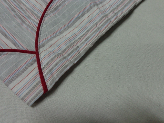 80'S OLD Christian Dior MULTI STRIPE PATTERNE COTTON PAJAMA SHIRTS