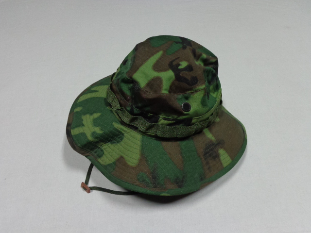 69'S US MILITALY ERDL GREEN LEAF CAMO PATTERN TROPICAL COMBAT HAT（1969年