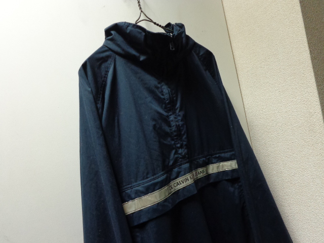 90'S CALVIN KLEIN POLYESTER × COTTON ANORAK PARKA（カルバン