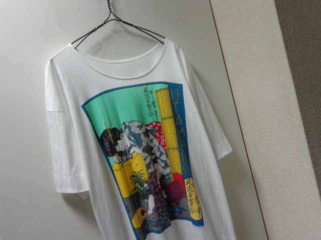 80'S Wildwood productions UTAMARO T-SHIRTS（ワイルドウッド