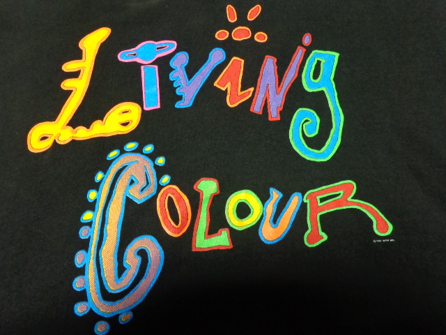 91'S LIVING COLOUR THE MOTHER OF ALL TOURS T-SHIRTS（1991年 