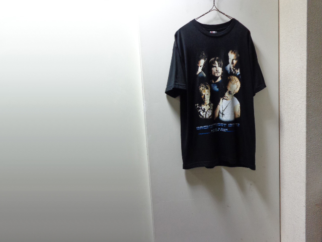 00 S Back Street Boys Black Blue World Tour T Shirts バックストリートボーイズ ブラック ブルー ワールドツアーtシャツ Usa Components L Aname