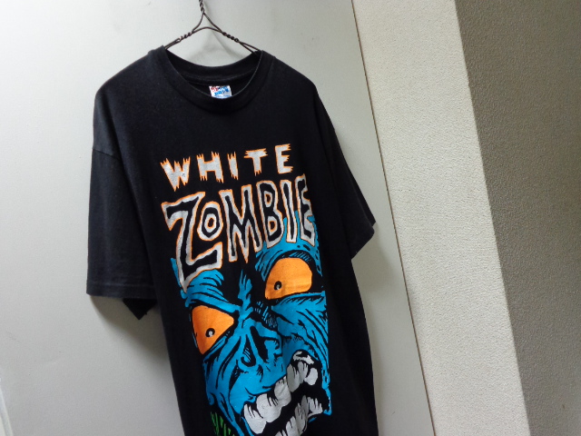 90s White zombie Tシャツ