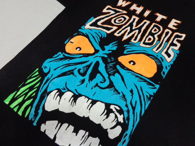 90'S WHITE ZOMBIE T-SHIRTS（ホワイトゾンビ Tシャツ）MADE IN USA（L ...