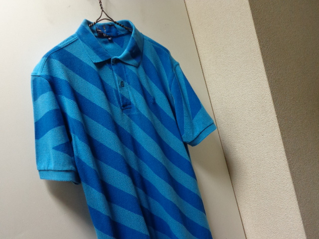 COMME des GARCONS × FRED PERRY BIAS BORDER PATTERN S/S KANOKO POLO 