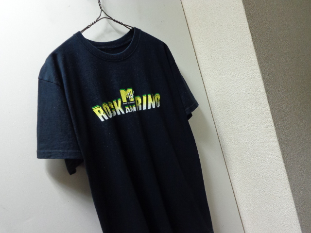 08 S Mtv Rock Am Ring T Shirts 08年製 エムティービー ロック アム リング Tシャツ M位 Aname