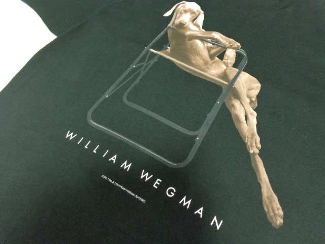 90'S WILLIAM WEGMAN T-SHIRTS（ウィリアム ウェグマン Tシャツ）DEAD