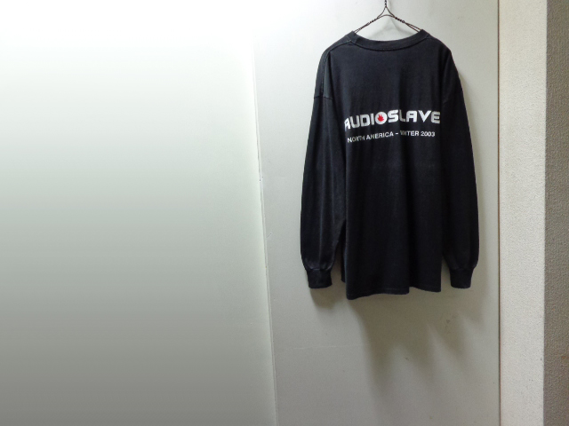 03'S AUDIOSLAVE NORTH AMERICA TOUR L/S T-SHIRTS（2003年製