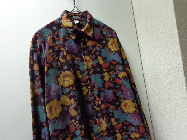 花柄 長袖シャツ Flower Pattern L/S Shirt # - シャツ
