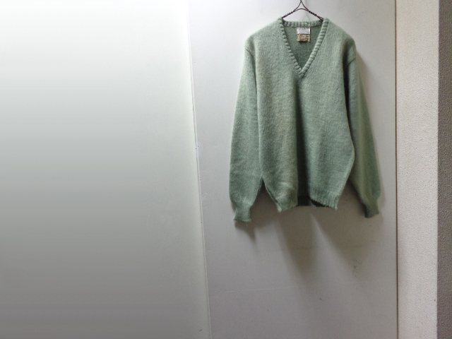 60'S LORD JEFF V-NECK MOHAIR SWEATER（USA製 ロードジェフ Vネック