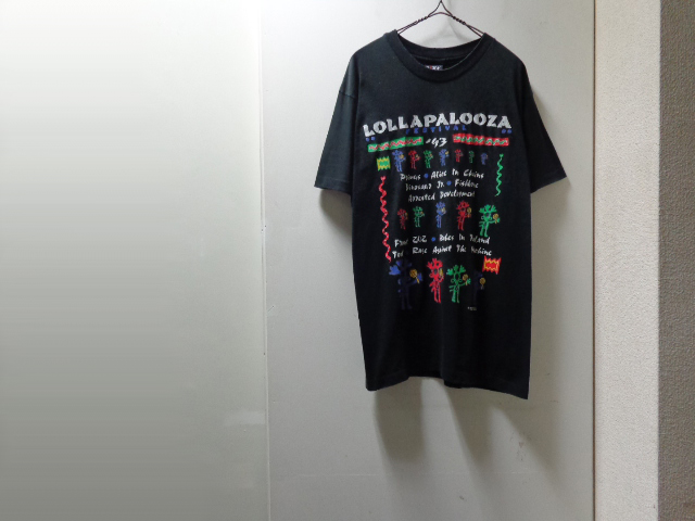93'S LOLLAPALOOZA T-SHIRTS（1993年製 ロラパルーザ Tシャツ）MADE IN