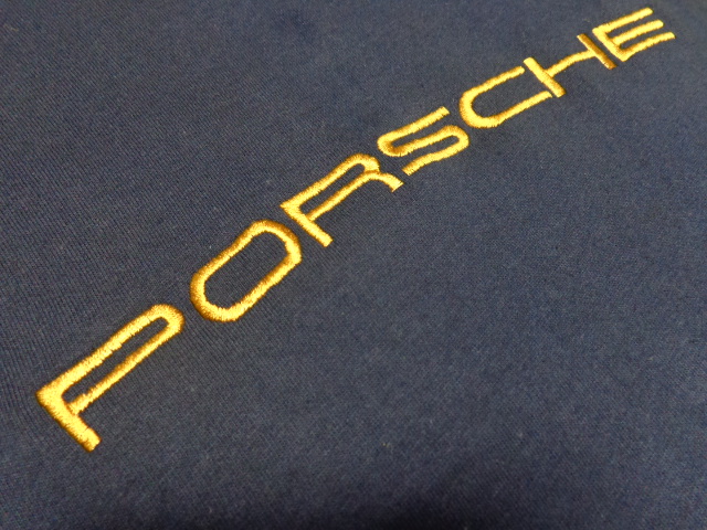 90'S PORSCHE T-SHIRTS（ポルシェ 刺繍ロゴ入り Tシャツ）MADE IN USA ...