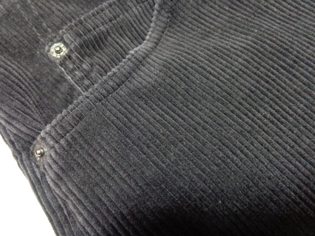 90'S Levis 565 WIDE BLACK CORDUROY BAGGY PANTS（リーバイス 太畝 黒