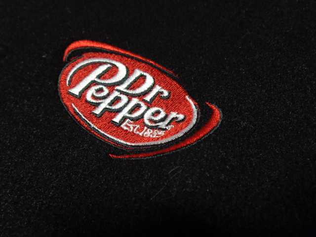 90'S Dr Pepper LEATHER × MELTON STADIUM JACKET（ドクターペッパー