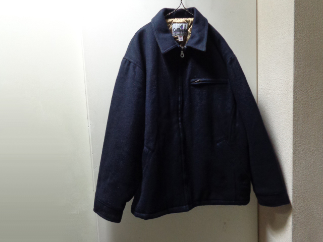 90'S CALIFORNIA OUTER WEAR MELTON SPORTS JACKET（USA製