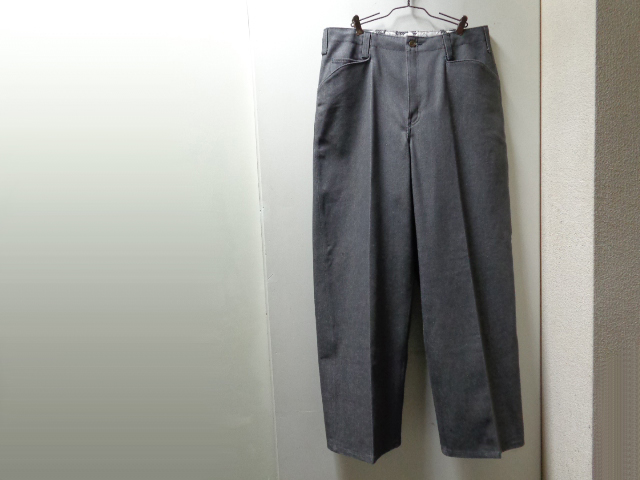 00'S BEN DAVIS GORILLA CUT GRAY DENIM WORK PANTS（ベンデイビス 