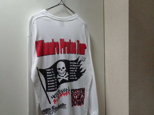 Tシャツ【希少】リンプビズキット　1999ライブTシャツ
