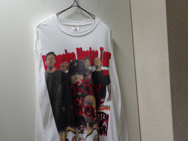古着【希少】リンプビズキット　1999ライブTシャツ