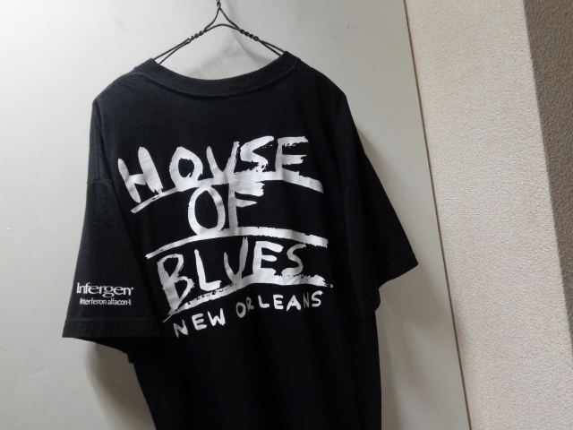 90'S HOUSE OF BLUES T-SHIRTS（ハウスオブブルース Tシャツ）MADE IN USA（L）