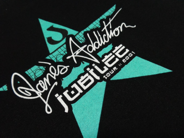 01'S Jane's ADDICTION JUBILEE TOUR T-SHIRTS（2001年 ジェーンズ