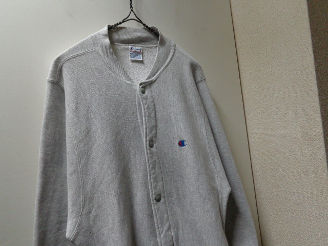 90'S Champion REVERSE WEAVE FULL SNAP CARDIGAN (チャンピオン