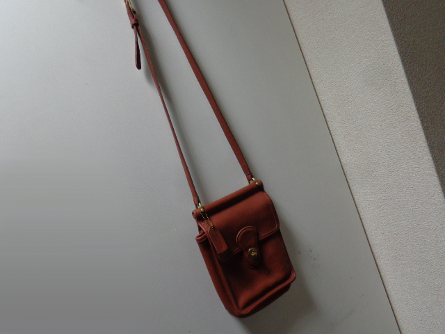 OLD COACH LEATHER SHOLDER BAG （オールド コーチ 本革 ショルダー