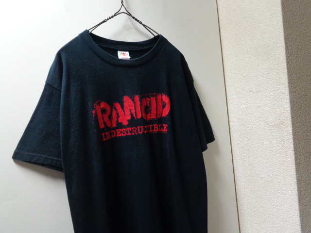 RANCID Indestructibleリリース時マーチ Tシャツ-