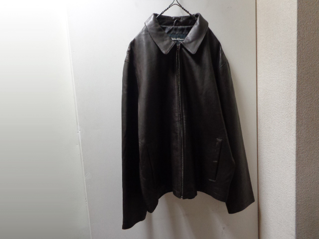 00'S Eddie Bauer LAMB LEATHER SPORTS JACKET（エディーバウアー 羊革 ラムレザー スポーツジャケット）（L）  - ANAME